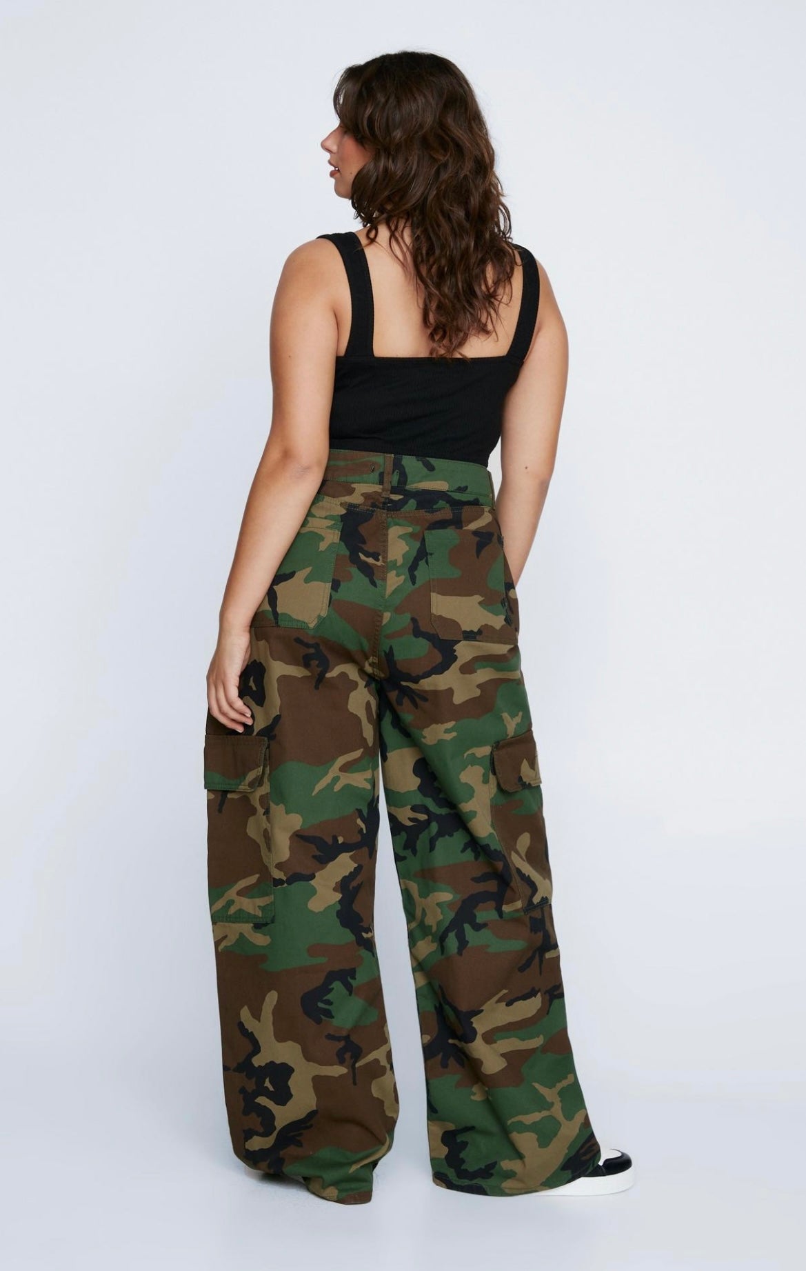 Wide Leg Camo Pants Sz US 20