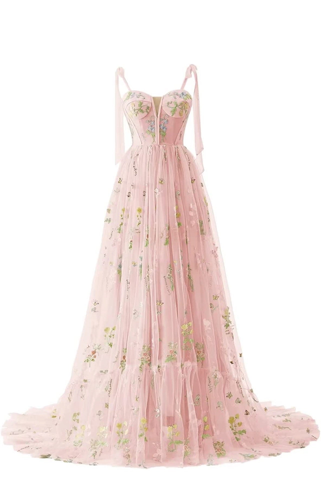 Pink Tulle gown